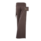 Premium Cotton Pants with Tie Waist and Small Bird Flying Up Print
