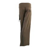 Premium Cotton Pants with Tie Waist and Small Bird Flying Up Print
