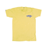 Mens Supima Baby Jersey Cotton V Neck Tee with Ku Cloud