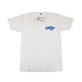 Mens Supima Baby Jersey Cotton V Neck Tee with Ku Cloud