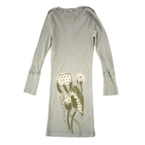 Chakura Lotus V Neck Rib Top - Ku Brands