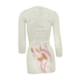 Chakura Lotus V Neck Rib Top - Ku Brands
