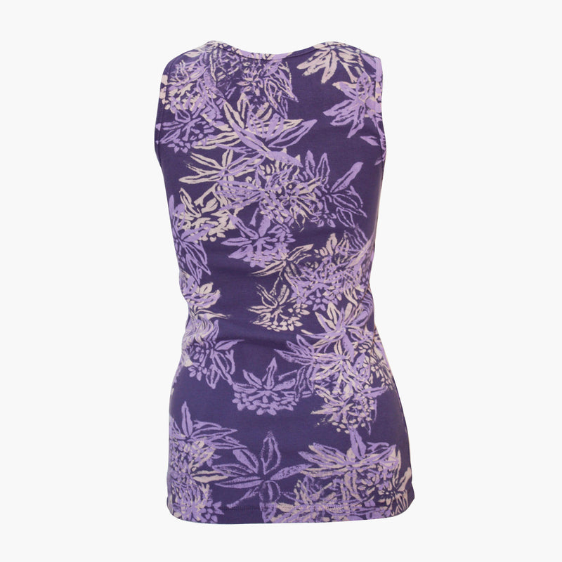 Ladies Flower Tank Top - Ku Brands