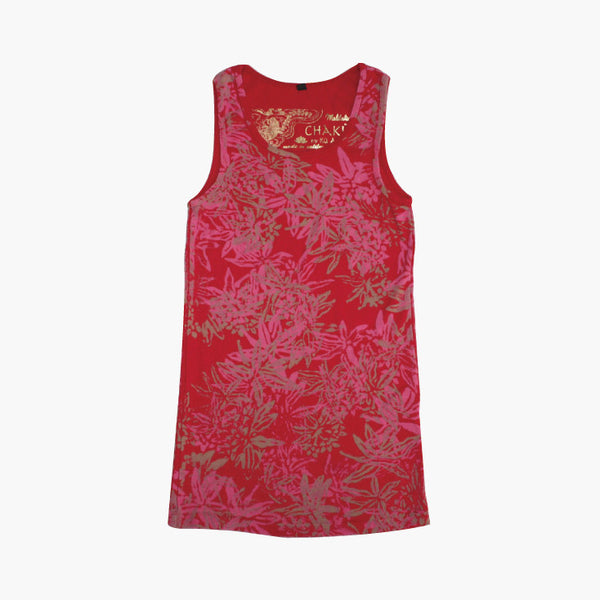 Ladies Flower Tank Top - Ku Brands