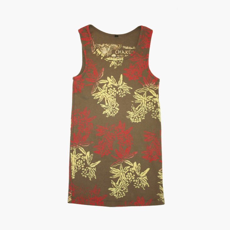 Ladies Flower Tank Top - Ku Brands