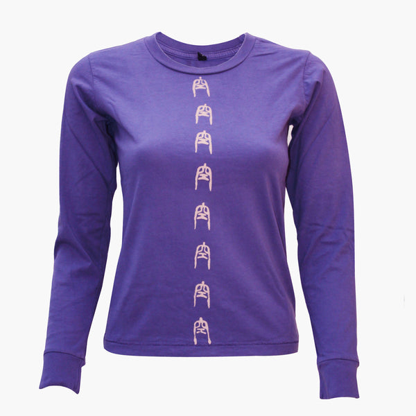 Ladies Long Sleeve Tee with Ku Bell - Ku Brands