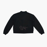 Unisex Hoodless Double Zip Jacket with Dragon - Ku Brands