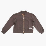 Unisex Hoodless Double Zip Jacket with Clouds - Ku Brands