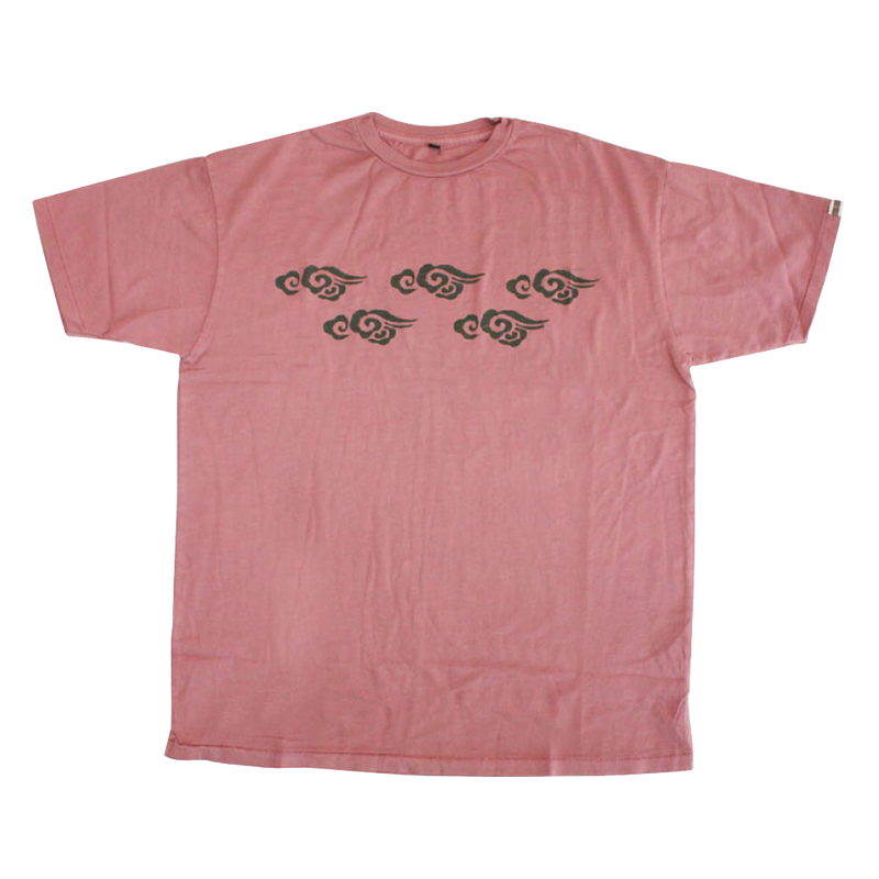 Mens Supima Baby Jersey Cotton Tee with Ku Clouds