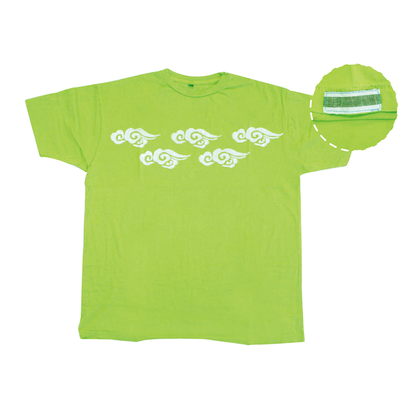 Mens Supima Baby Jersey Cotton Tee with Ku Clouds