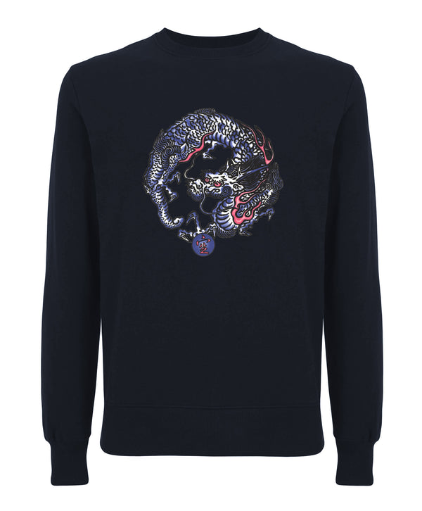 Ku Dragon Spirit Unisex Organic Cotton Pullover