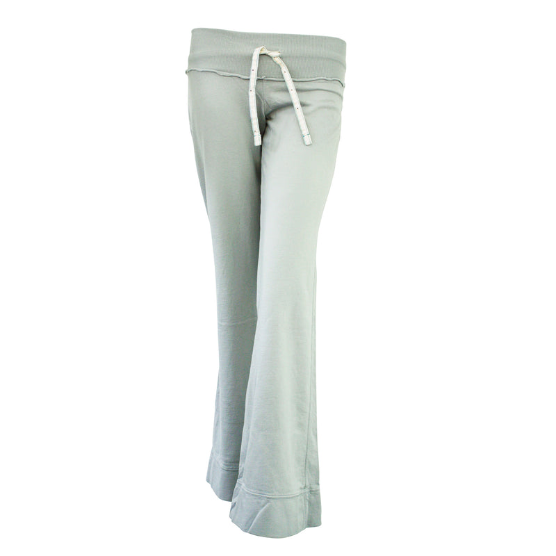 Ku Ladies Lotus Pants, French Terry Pants Light Gray