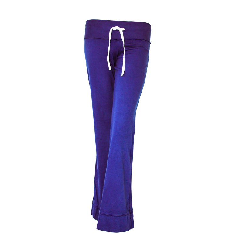 Ku Ladies Lotus Pants, French Terry Pants Navy