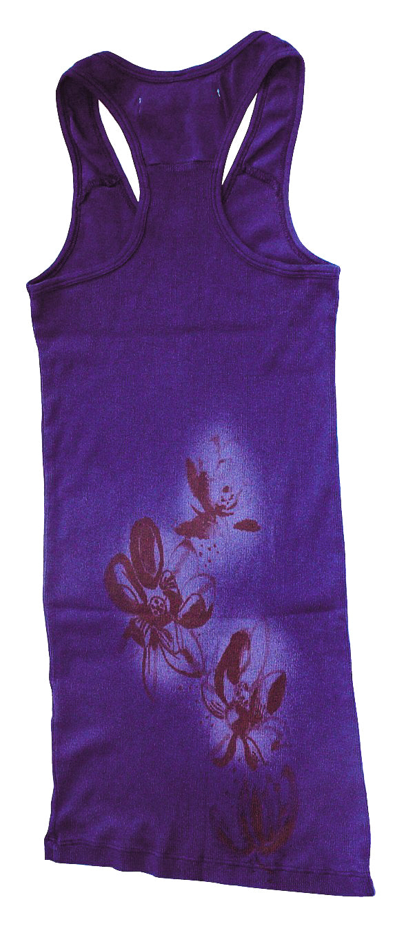 Ku Ladies Lotus Tank Top Navy