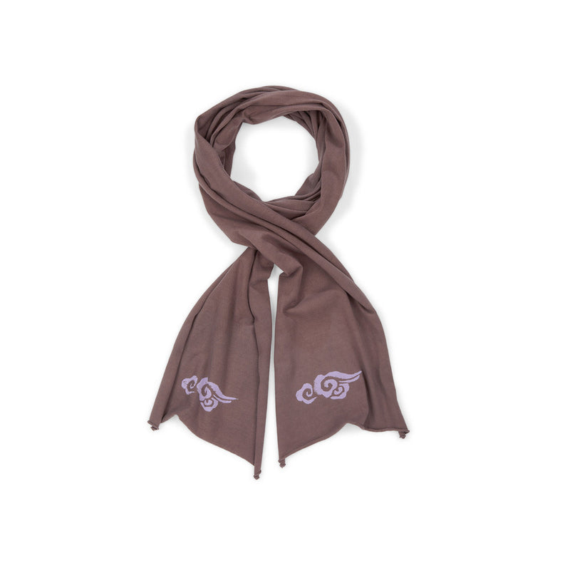 Chakura Supima Cotton Scarf with cloud prints - Ku Brands